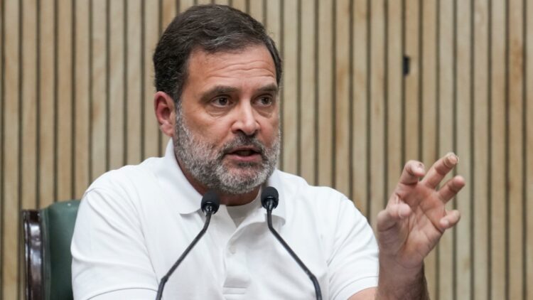 Rahul Gandhi's first statement on Delhi's election results, said - 'The fight will continue' - India tv hindi