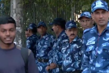 Security increased in Jamia, 10 protesting students were taken into custody