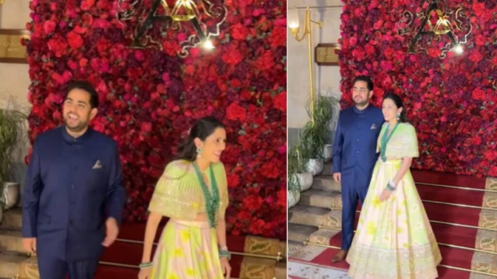 Shloka Ambani held her husband's hand, then showed up in Ranbir Kapoor's brother's wedding - India tv hindi