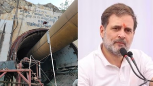 Srisailam tunnel accident: Rahul Gandhi said- 'Efforts to save laborers trapped in the tunnel continue'