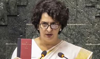 The Chief Minister of Manipur should have resigned long ago: Priyanka Vadra