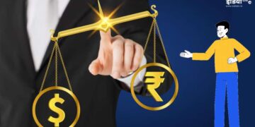 The Indian rupee will fall below the 87 per dollar level for the first time, how much more will it fall? - India tv hindi