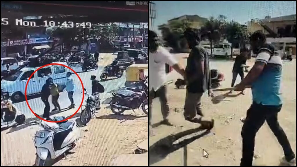 VIDEO: Rickshaw driver beat up minister's grandson, grandson's friends also assaulted - India tv hindi