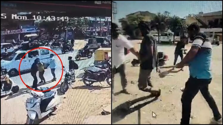 VIDEO: Rickshaw driver beat up minister's grandson, grandson's friends also assaulted - India tv hindi