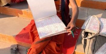 Vinod Mishra becomes the center of attraction in Rama devotion on the Sangam coast