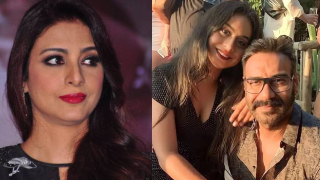 When Tabu met Ajay Devgan's daughter, this was the reaction when Nisa first viewed - India tv hindi