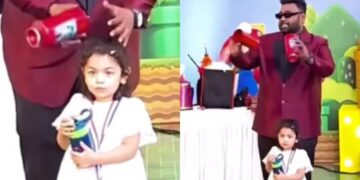 Wizard reached Jeh's birthday party, showed feats in front of Raha Kapoor, reaction viral - India tv hindi