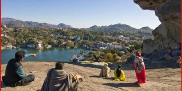 100 islands floating in lakes, beautiful views from heaven in Rajasthan are the heaven of earth, beauty in the video will be enchanted