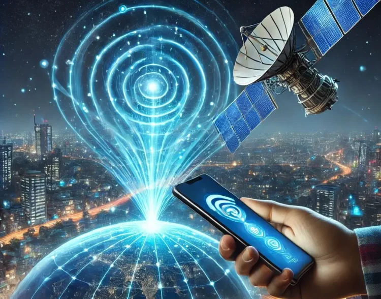 5G signal in direct smartphone from satellite, new round of mobile service started