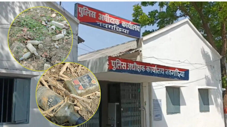 After all, who spilled this jam? Alcohol ban in Bihar, still vacant bottles found in SP office and court premises