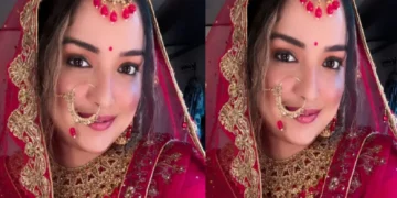 Amrapali Dubey became a bride, Bhojpuri Queen got his real life "Jeevan Paisathi"!