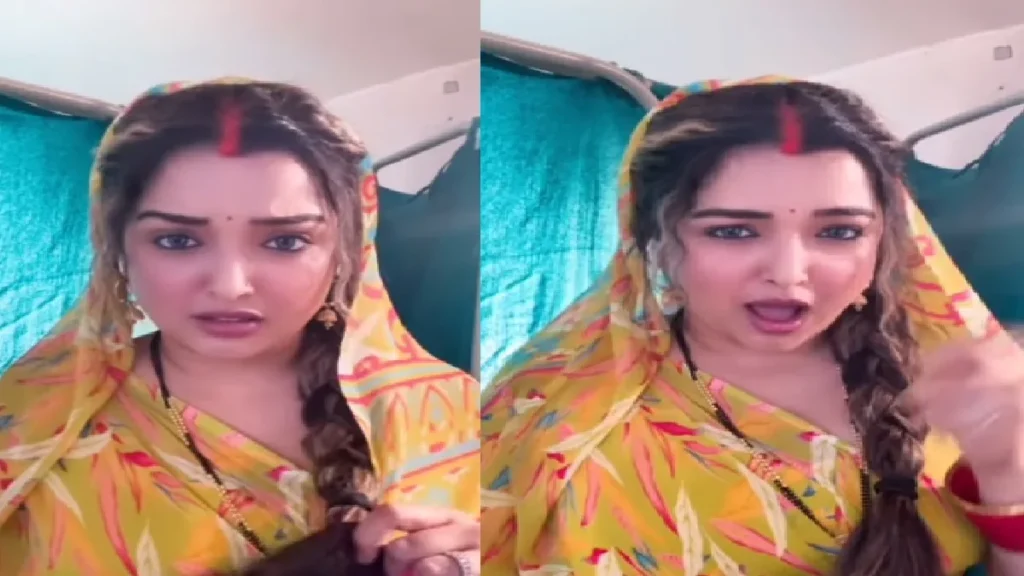 Amrapali Dubey is cursing her husband before Holi!