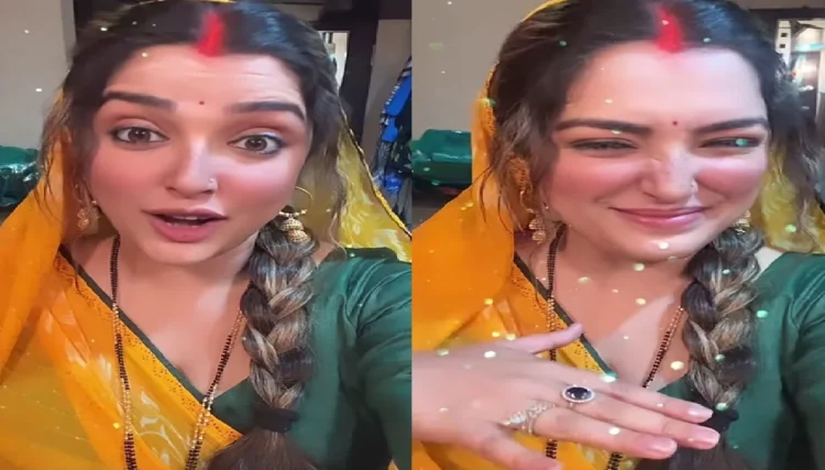Amrapali Dubey's Hip Hopper style in desi style, reminded the old days