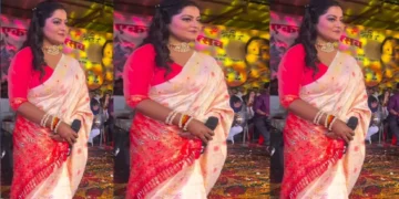 Anjana Singh reached Pratapgarh in UP, fans gathered to see actress, video viral