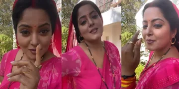 Anjana Singh's swag on Pawan Singh's song will be drunk, actress is wreaking havoc in this viral video