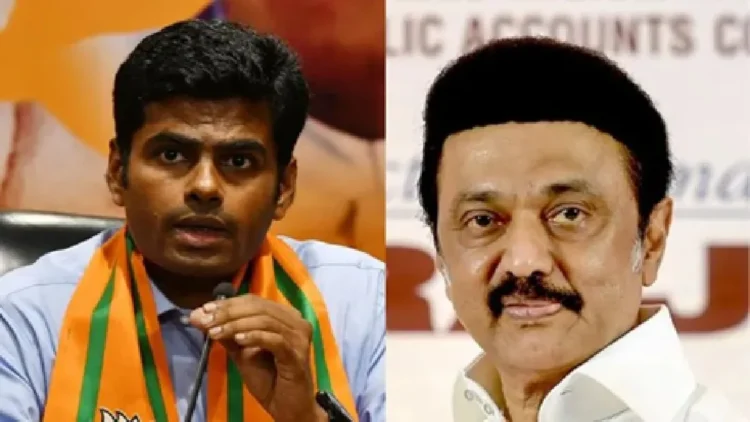 Annamalai Lashed out at Stalin for Removing '₹' Symbol: What the father appreciated, the son rejected him, how can you be so foolish, Annamalai on Stalin, the son rejected on Stalin, The Father Praise, How can you be so stupid, Annamalai Lashed Out Stallin