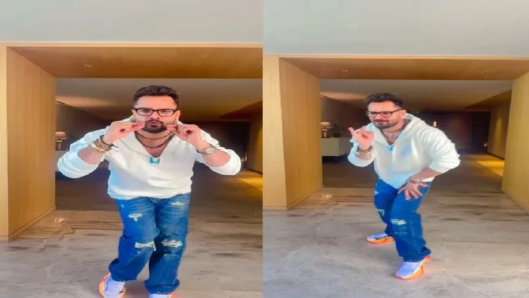 Apart from singing, Khesari Lal Yadav also specializes in dance, showed his hidden talent