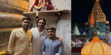 Arjun Rampal reached the court of Baba Mahakal, his forehead at the feet of Bhole - India tv hindi