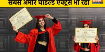 At the age of 19, the actress did amazing, the doctor started to be called as soon as he got the degree - India tv hindi