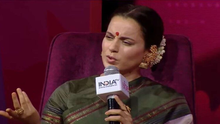 BJP MP Kangana Ranaut said, "Rahul Gandhi is unqualified for the post he is on" - India tv hindi