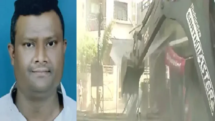 Bulldozer Action on Faheem Khan in Nagpur Violence case: Faheem Khan, accused of inciting violence in Nagpur, went to the house of Faheem Khan, preparing to recover the price of destroyed properties from miscreants, Bulldozer action on Faheem Khan Accused In Nagpur Violence Case