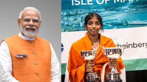 Chase Grandmaster Vaishali conducts PM Modi's 'X' handle, message to young girls