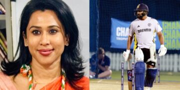 Congress spokesperson said 'fat' to Rohit Sharma, BJP said- 'This body is shaming' - India tv hindi