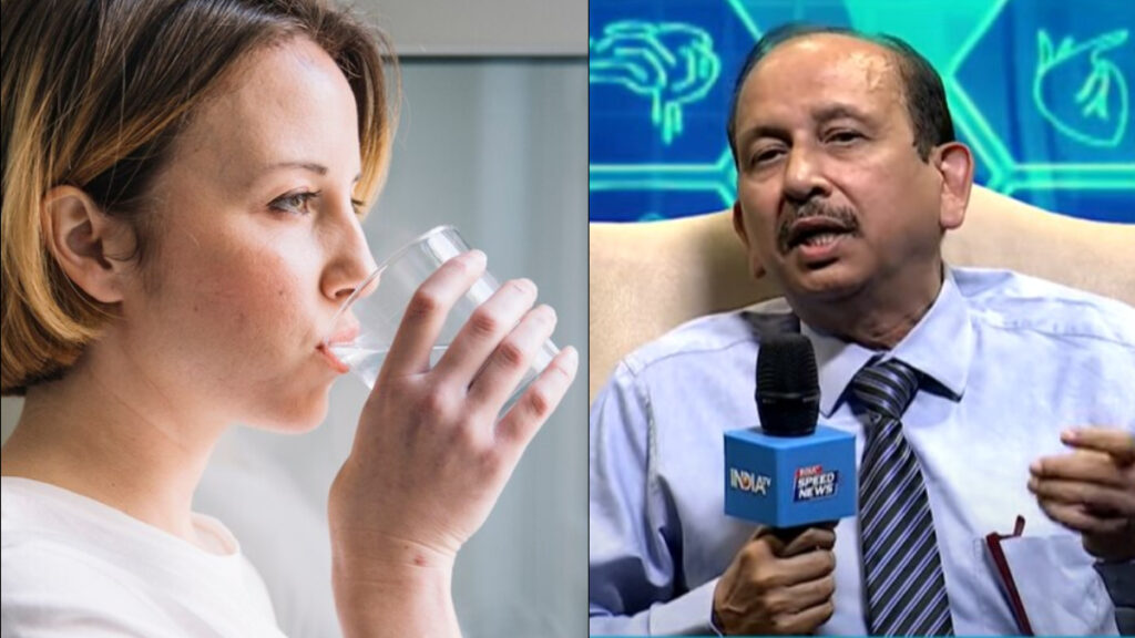 Drinking 2 liters of water as soon as you wake up in the morning causes pressure on the kidney, doctor told - India tv hindi