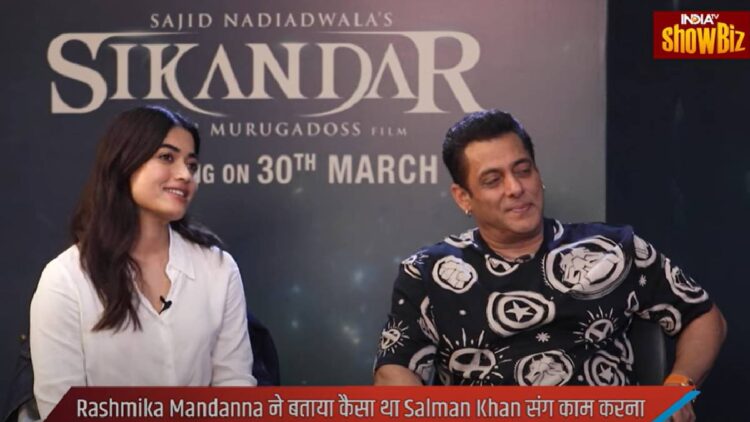 Exclusive: How was Rashika's experience on working with Salman Khan? Telling special things - India tv hindi