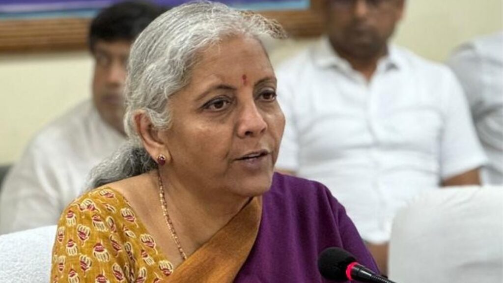 Finance Minister Nirmala Sitharaman NCAER State Economic Forum will start on 1 April - India tv hindi