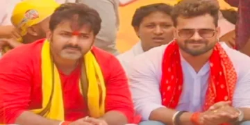 Forgetting the past controversies, Pawan Singh gave birthday congratulations to Khesari Lal Yadav, wrote a long post