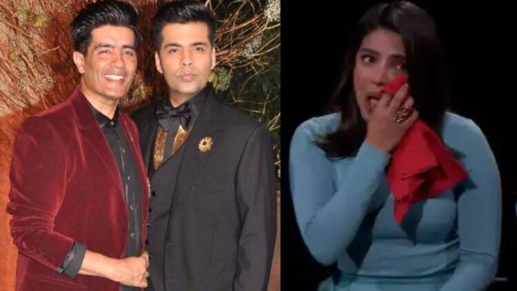 'Get rid of Priyanka ...' Manish Malhotra was sending messages to Karan Johar, made mistake and ... - India tv hindi
