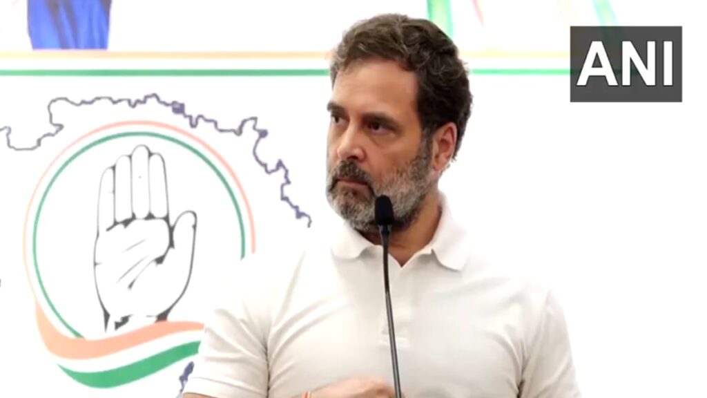 Gujarat: Congress leader Rahul Gandhi provoked his own party leaders, gave this warning - India tv hindi