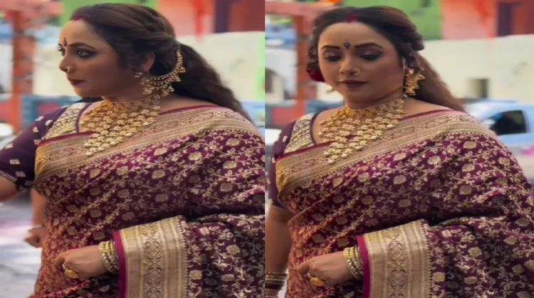 How much hard work Rani Chatterjee does on set, you have to take repeated retakes for a scene