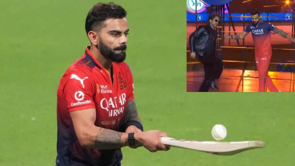 IPL 2025: Virat Kohli did not miss this dance, show dance step with Shahrukh - India tv hindi