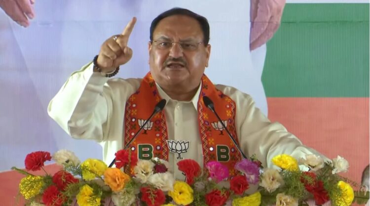 JP Nadda's Big Attack on 'AAP-Da': You MLA who cut his pregnant wife with dogs… JP Nadda's big attack on Aam Aadmi Party, AAP MLA Who Got His Pregnant Wife Bitten By Dogs… JP Nadda's'