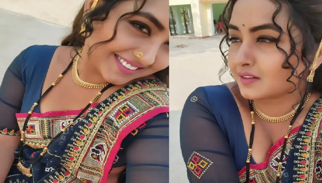 Kajal Raghavani looted the fans of sixteen makeup, fans said- piece of moon