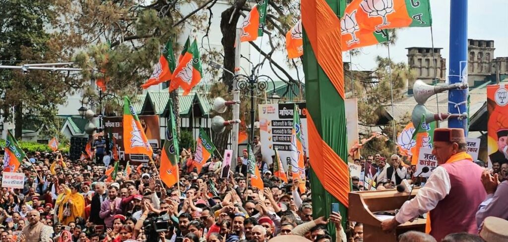 Mafia Raj orgy in Congress government: Rajiv Bindal
