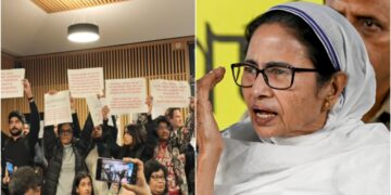 Mamata Banerjee had to face protest in Kelog College, BJP leader leader said this - India tv hindi