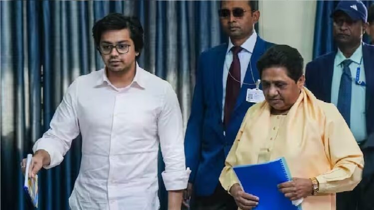 Mayawati Removes Akash Anand: BSP supremo Mayawati's big decision again, the nephew Akash Anand was removed from the post of National Co-ordinator and expressed confidence in Bhai Anand Kumar, BSP Supremo Mayawati Removes Akash anand from Anand from National Coordinator Post Brings BRANS BACK BRATHER Anand Kumar