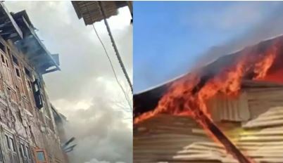 More than 20 houses burnt due to fierce fire in Anantnag in Jammu and Kashmir