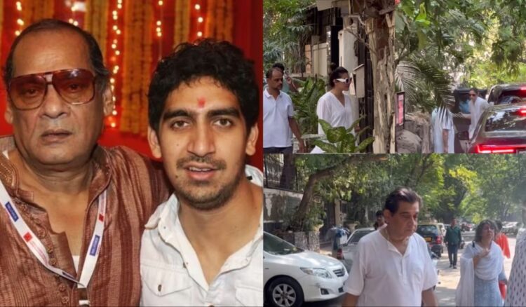 Mourning in Bollywood on Holi, stars arrived in Deb Mukherjee's final farewell - India tv hindi