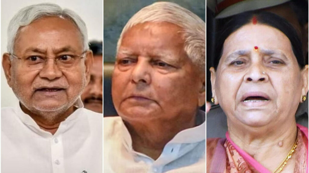 Nitish Kumar | Lalu Prasad Yadav | Rabri Devi | Bihar Legislative Council Today | Bihar Budget Session | , Bihar News: Nitish Kumar's big attack on Lalu Kunbe, angry at Rabri in the house, said-when went to jail, the wife became CM. News Track in Hindi