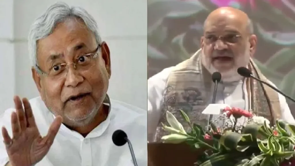 Nitish Kumar and Amit Shah Slams Lalu Yadav: Nitish Kumar and Amit Shah's strong attack on Lalu Yadav, sharp arrows on RJD supremo, Bihar CM Nitish Kumar and Amit Shah Slams Lalu Yadav Yadav with Jungle Raj Jibe