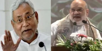 Nitish Kumar and Amit Shah Slams Lalu Yadav: Nitish Kumar and Amit Shah's strong attack on Lalu Yadav, sharp arrows on RJD supremo, Bihar CM Nitish Kumar and Amit Shah Slams Lalu Yadav Yadav with Jungle Raj Jibe