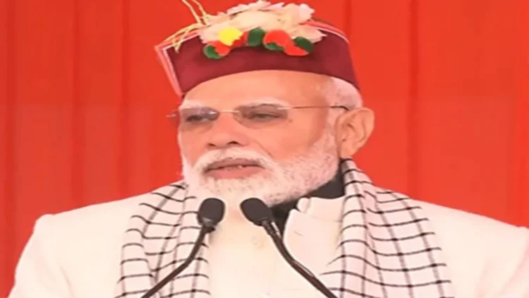 PM Narendra Modi at Harsil: This decade is from Uttarakhand, while addressing a public meeting in Harshil, Prime Minister Narendra Modi said, this is the decade of Uttarakhand, Prime Minister Narendra Modi said whail addressing the public meting in harsil
