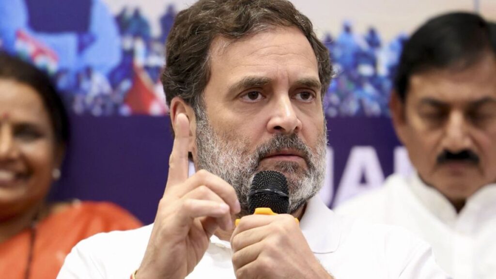 Rahul Gandhi engaged in strengthening the party's roots in Gujarat - India tv hindi