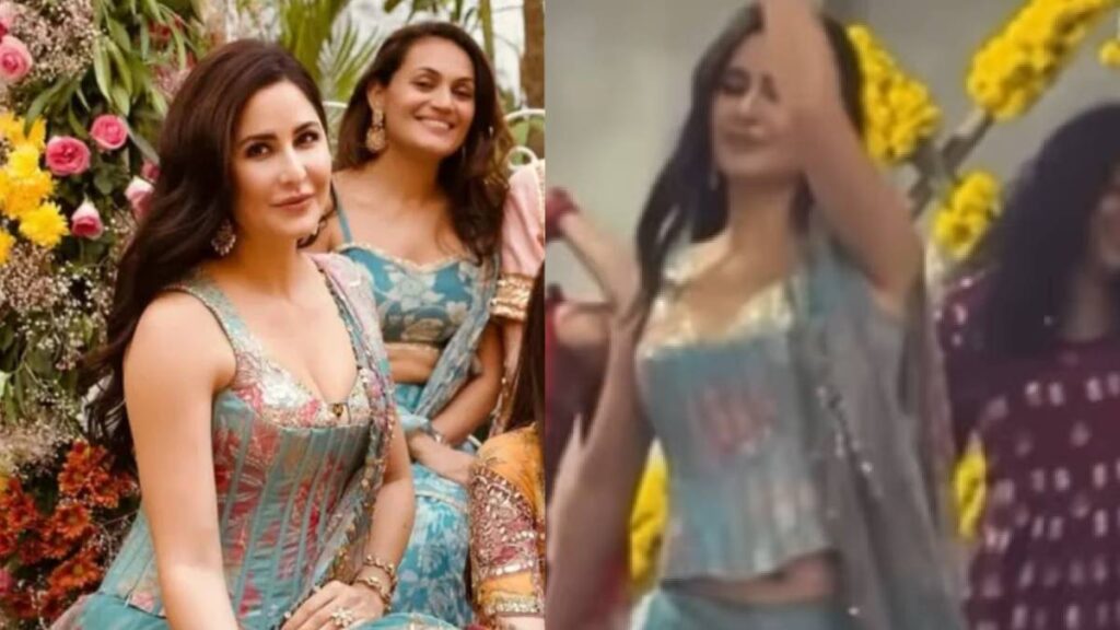 'Saas Gari Deve, Dewar ji explain ..' but Katrina stored on the in -laws marigold flower - India tv hindi