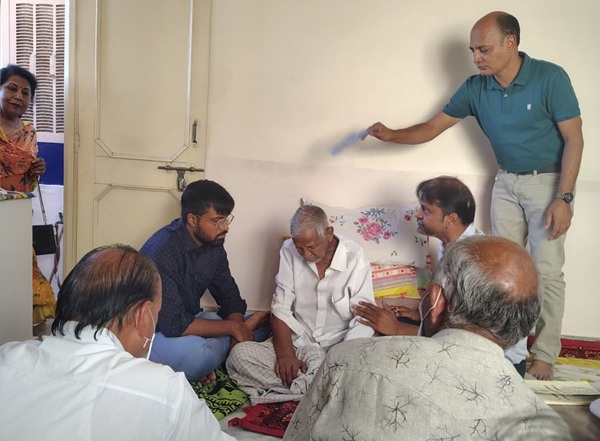Senior Jain Shravak Chodhari took Santhara