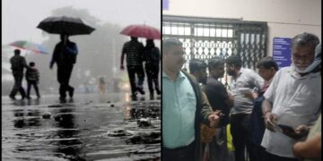 The rain with strong winds killed the girl, was going on a bike with father, accident happened - India tv hindi